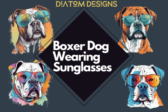 Download Boxer Dog Wearing Sunglasses - Boxer Collection